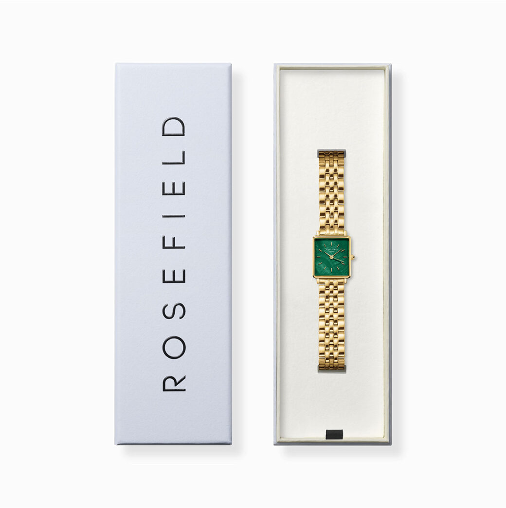 Rosefield - The Boxy XS - kuldne roheline numbrimärk - Image 3