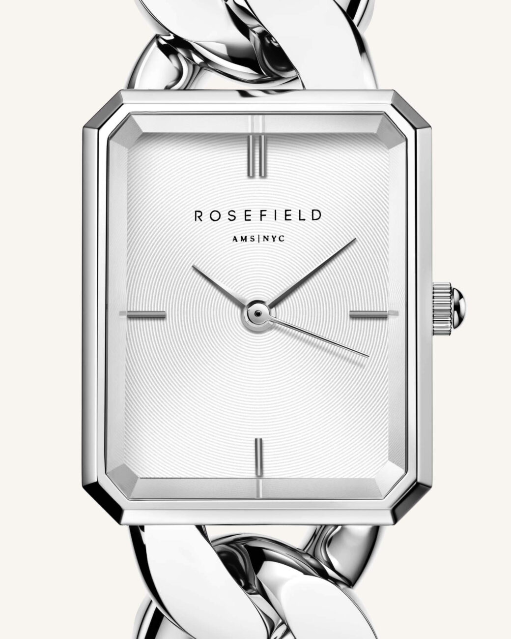 Rosefield - Octagon XS Studio valge hõbe - Image 4