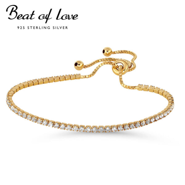 Beat of Love rannekoru kullattu zirkoneilla BOL-B200ZGP