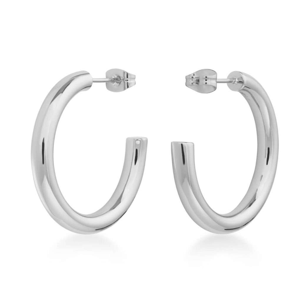 Rosefield Iggy Classic hoop small gold - kullatut korvarenkaat