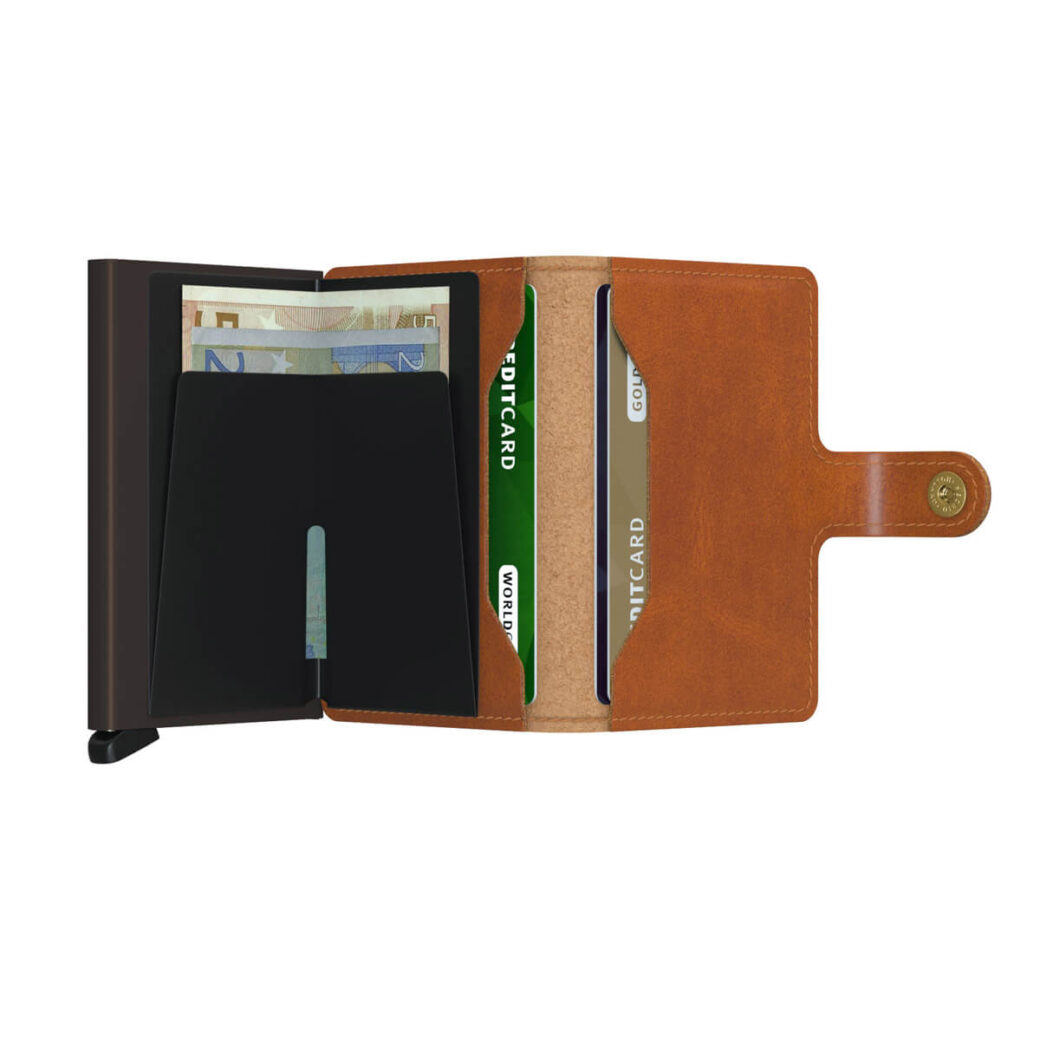 Secrid konjakin ruskea lompakko - Miniwallet Original Cognac-Brown-224204