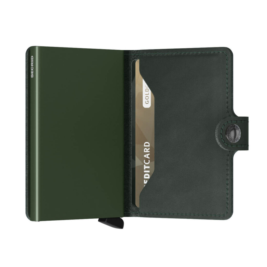 Secrid vihreä lompakko - Miniwallet Original Green-224208
