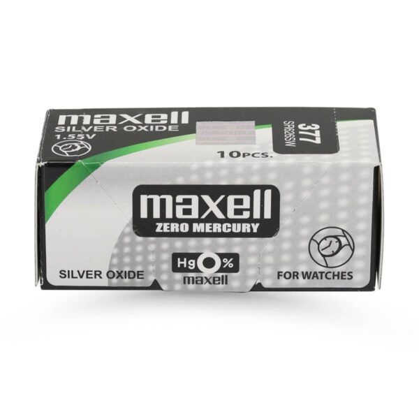 Maxell kellonparistot - SR hopeaoksidi paristot-0