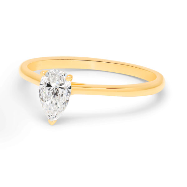 Beat of Love - SIRENA laboriteemandiga kollasest kullast 0.50ct G/VS - Image 3