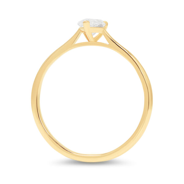 Beat of Love - SIRENA laboriteemandiga kollasest kullast 0.50ct G/VS - Image 4