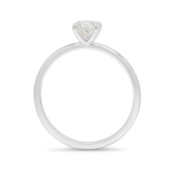 Beat of Love - Loodud teemandid STELLA ümmargune solitaire valgest kullast 0,50ct D-F/VVS - Image 2