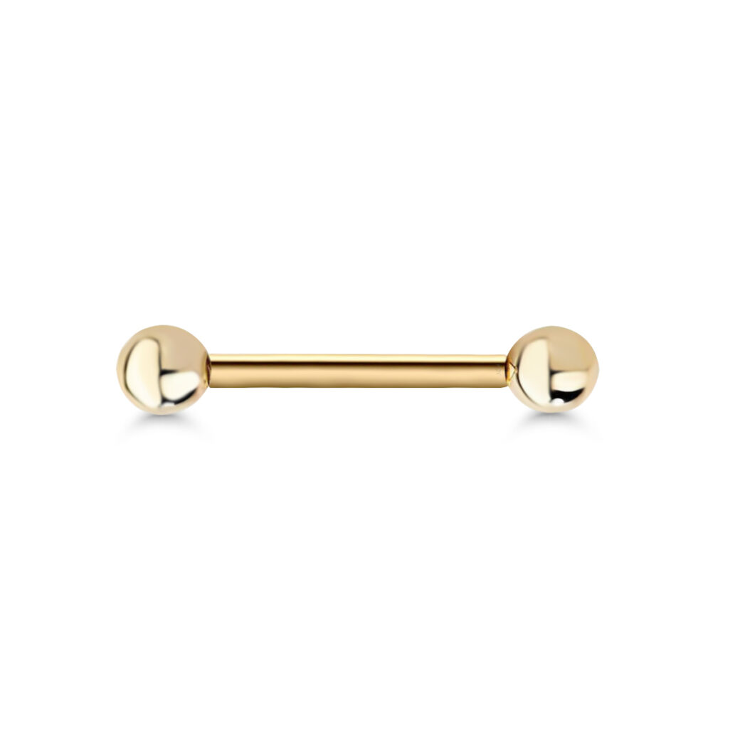 14k Barbell lävistyskoru