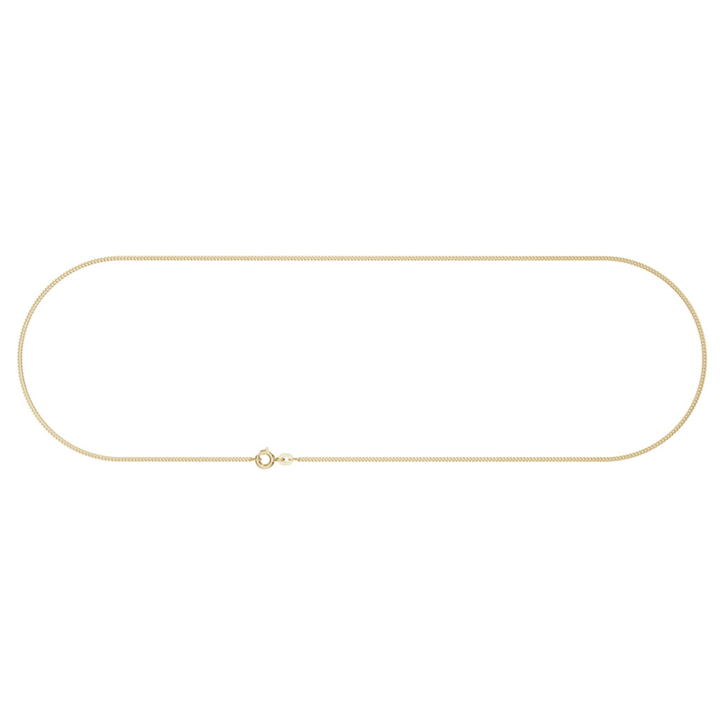 14k kollasest kullast kett - soomus 1,2mm - Image 3