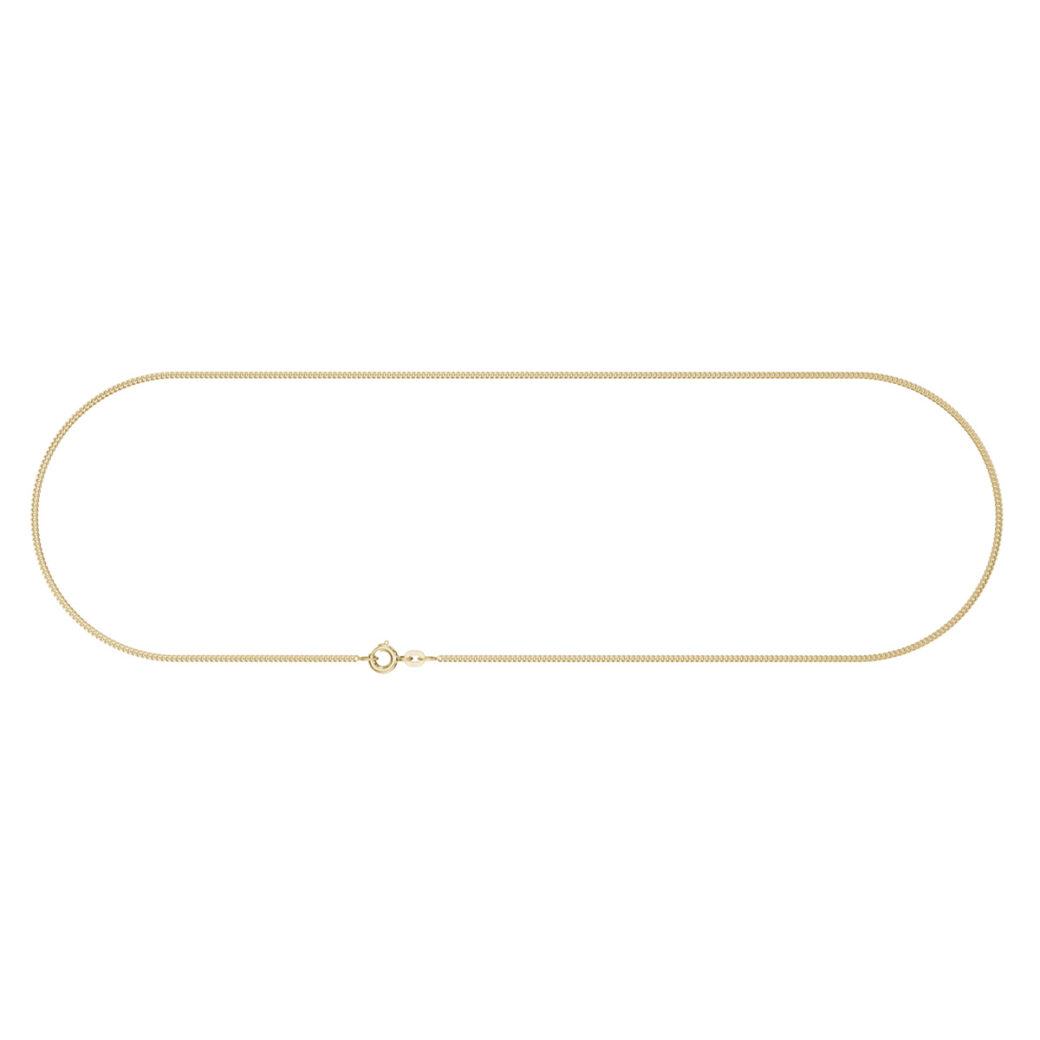 14k kollasest kullast kett - soomus 1,4mm - Image 3