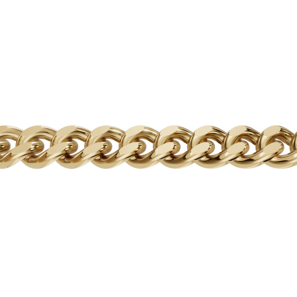 14k kollasest kullast kett - soomus 1,7mm - Image 2