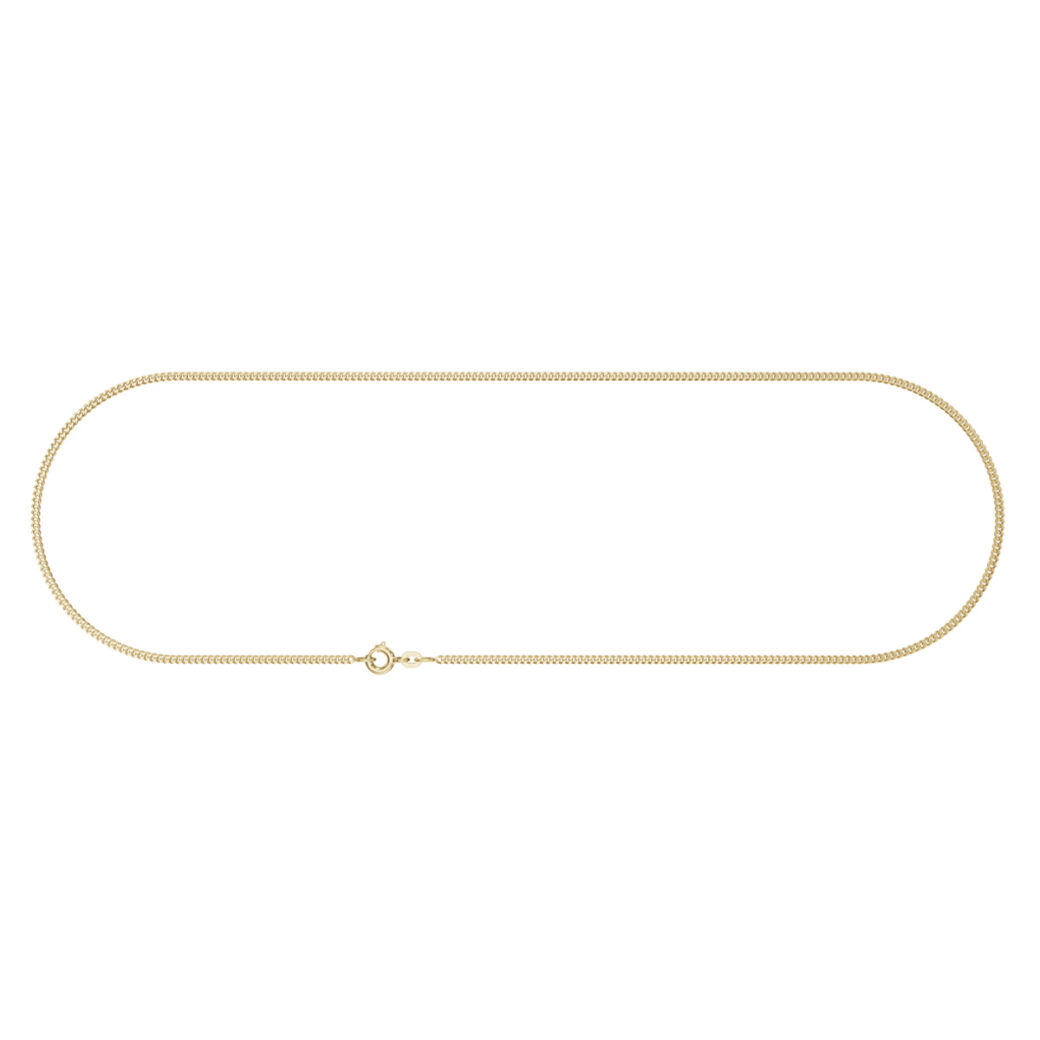 14k kollasest kullast kett - soomus 1,7mm - Image 3