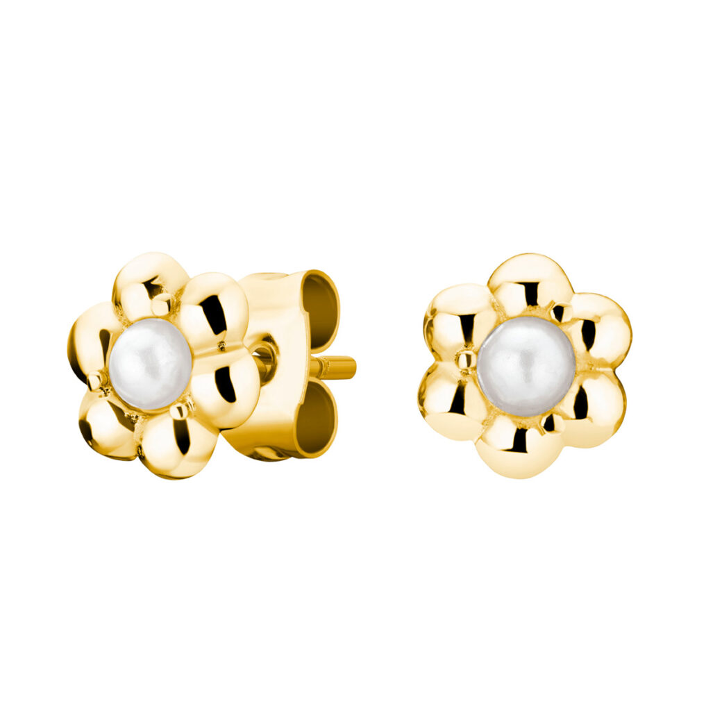 Rosefield - Daisy Flower Studs - kõrvarõngad kullatud - kõrvarõngad kullatud