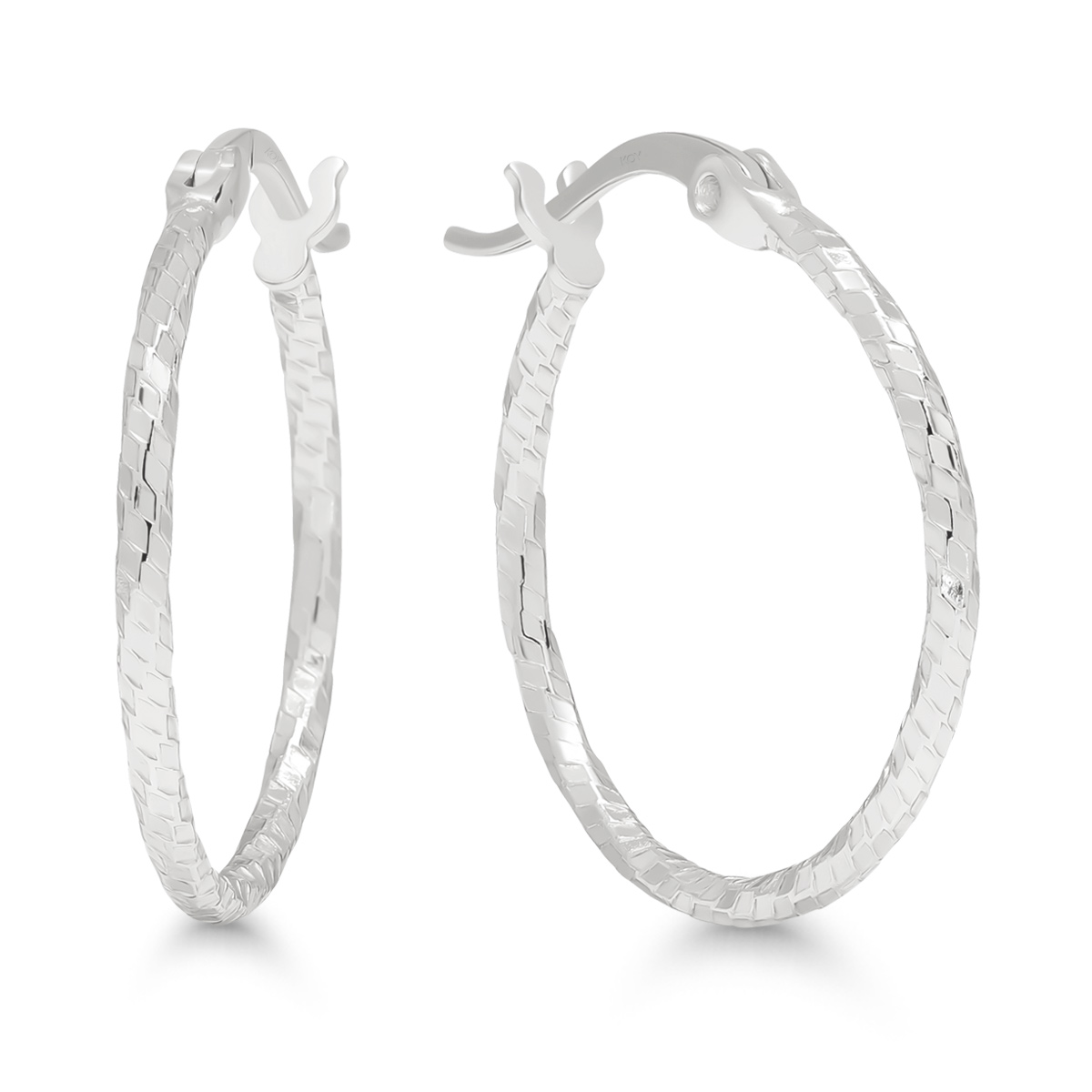 Rhodiumiga kaetud hõbedast teemantidega sõrmused 20mm