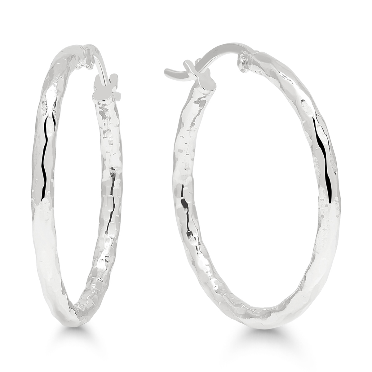 Rhodiumiga kaetud hõbedast teemantidega sõrmused 25mm