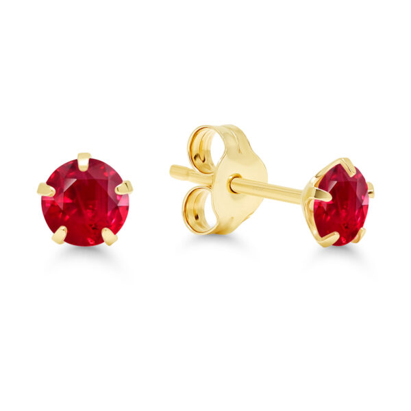 Kultakorvakorut zirkonilla 23-1011pun