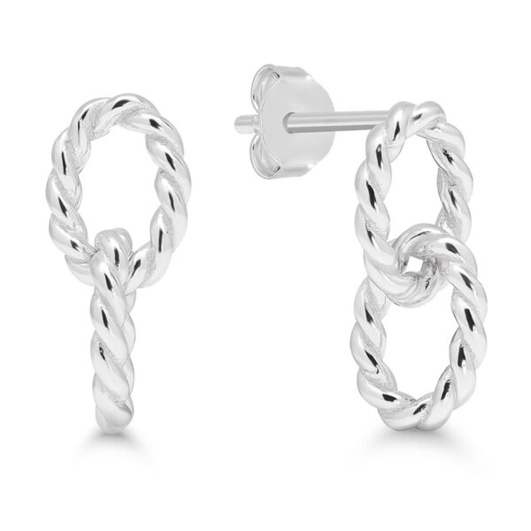 Hopearengas korvakorut