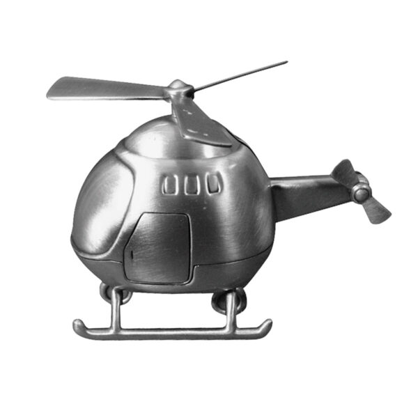 Helikopteri säästölipas kummilahjaksi / kastelahjaksi