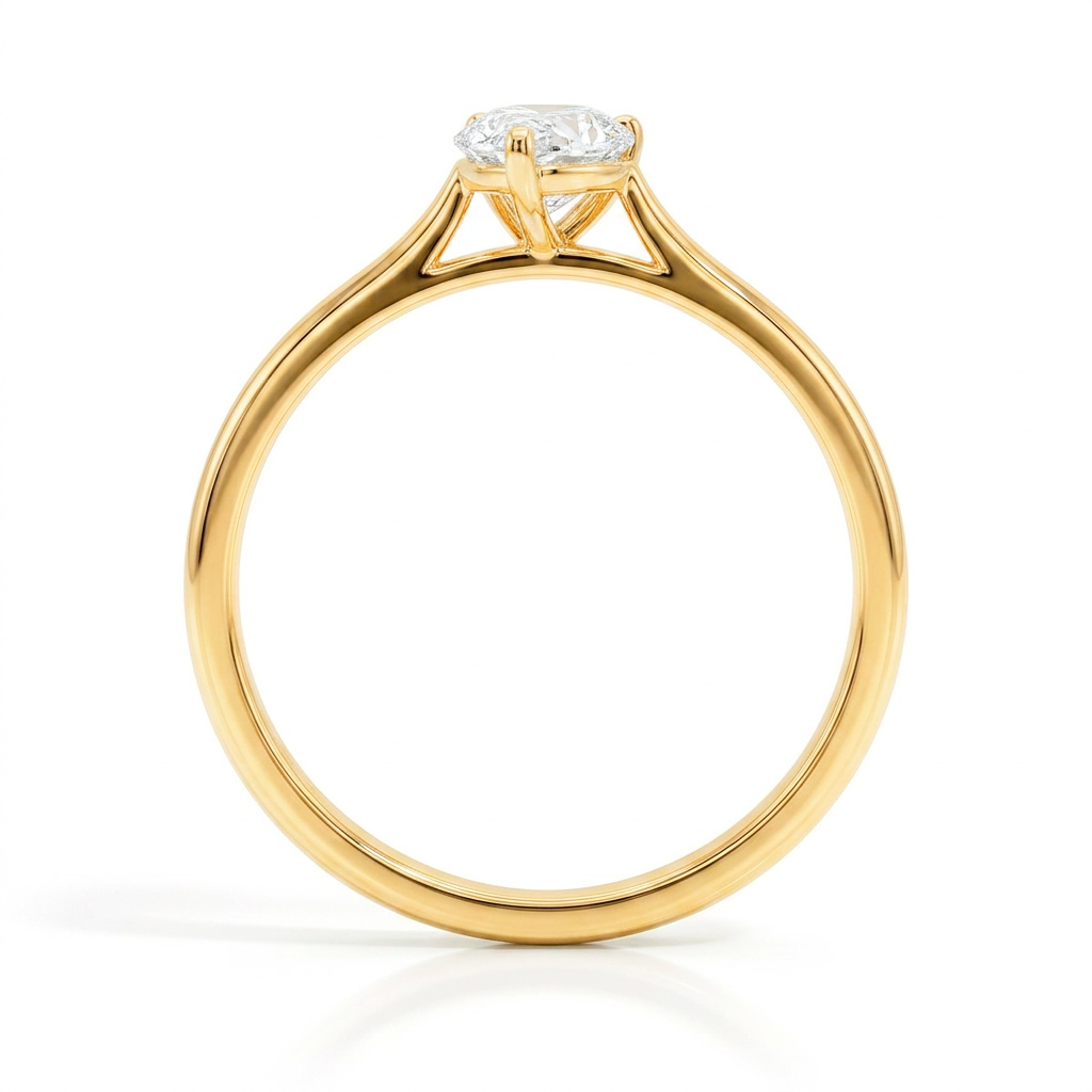 Beat of Love - SIRENA laboriteemandiga kollasest kullast 0.50ct G/VS - Image 2